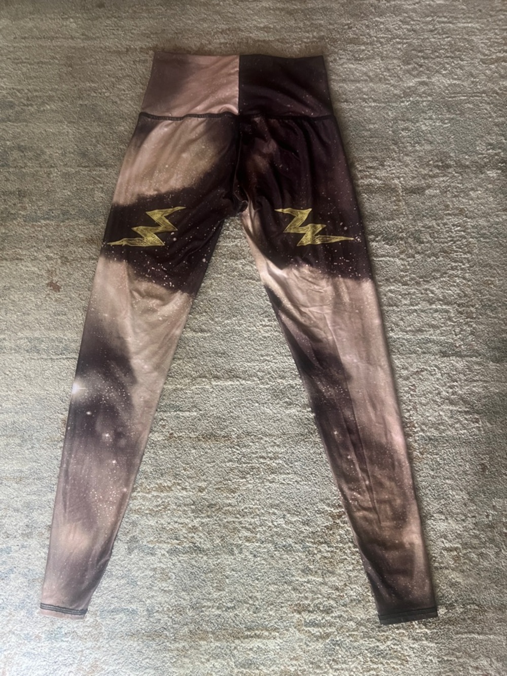 Teeki Galaxy Lightning Bolt Yoga Leggings